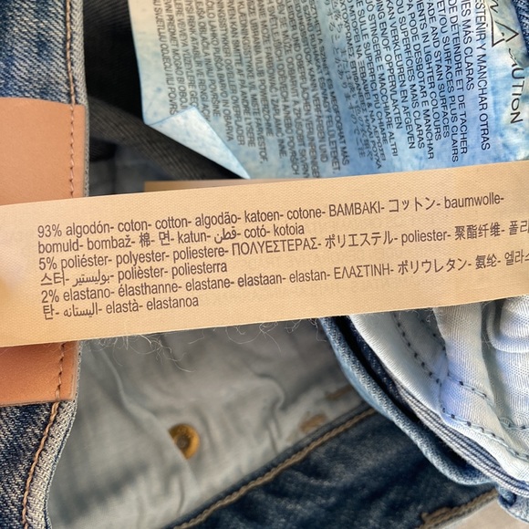 Massimo Dutti Mid Rise Slim Cropped Jeans Size 4 - Picture 7 of 9